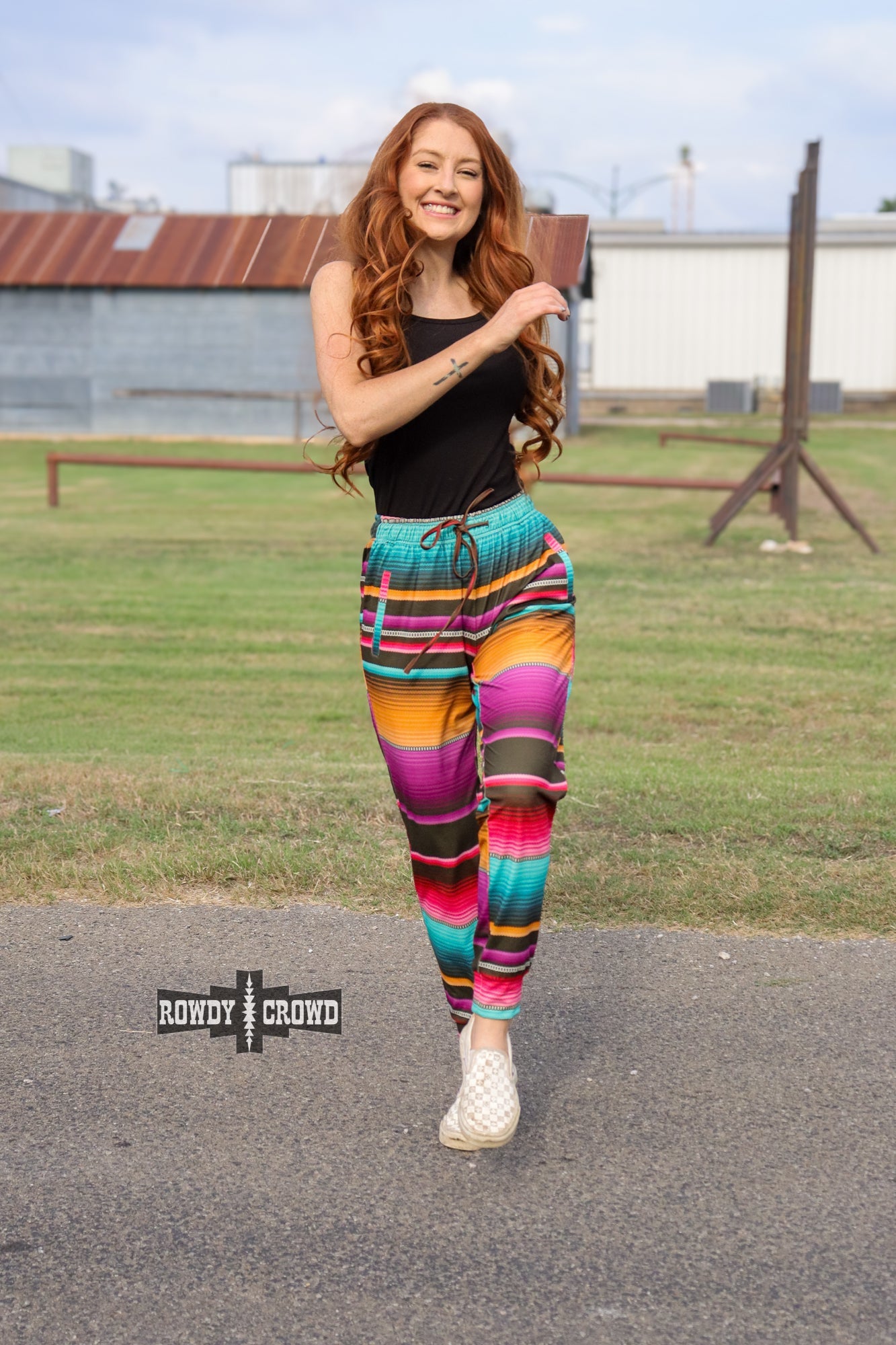 Sangria Joggers - The Caffeine Cowboy