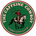 Logo of 'The Caffeine Cowboy' with a cowboy on a horse and text.