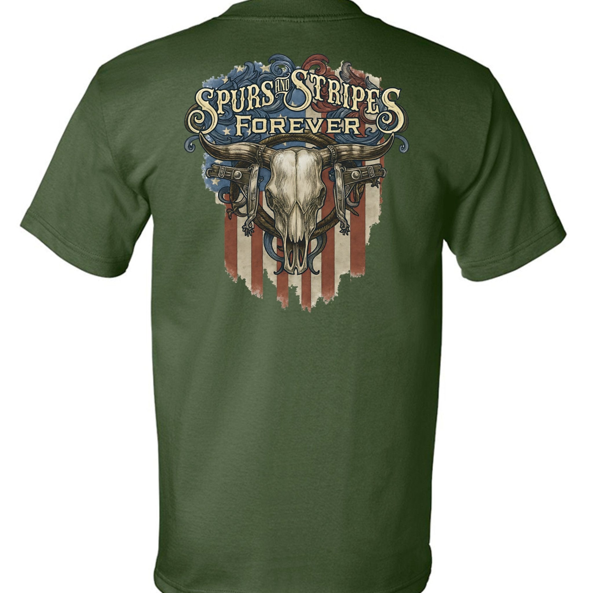 Spurs N Stripes - The Caffeine Cowboy