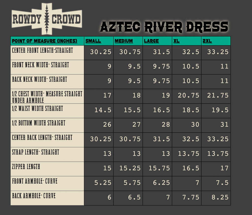 Aztec River Dress - The Caffeine Cowboy