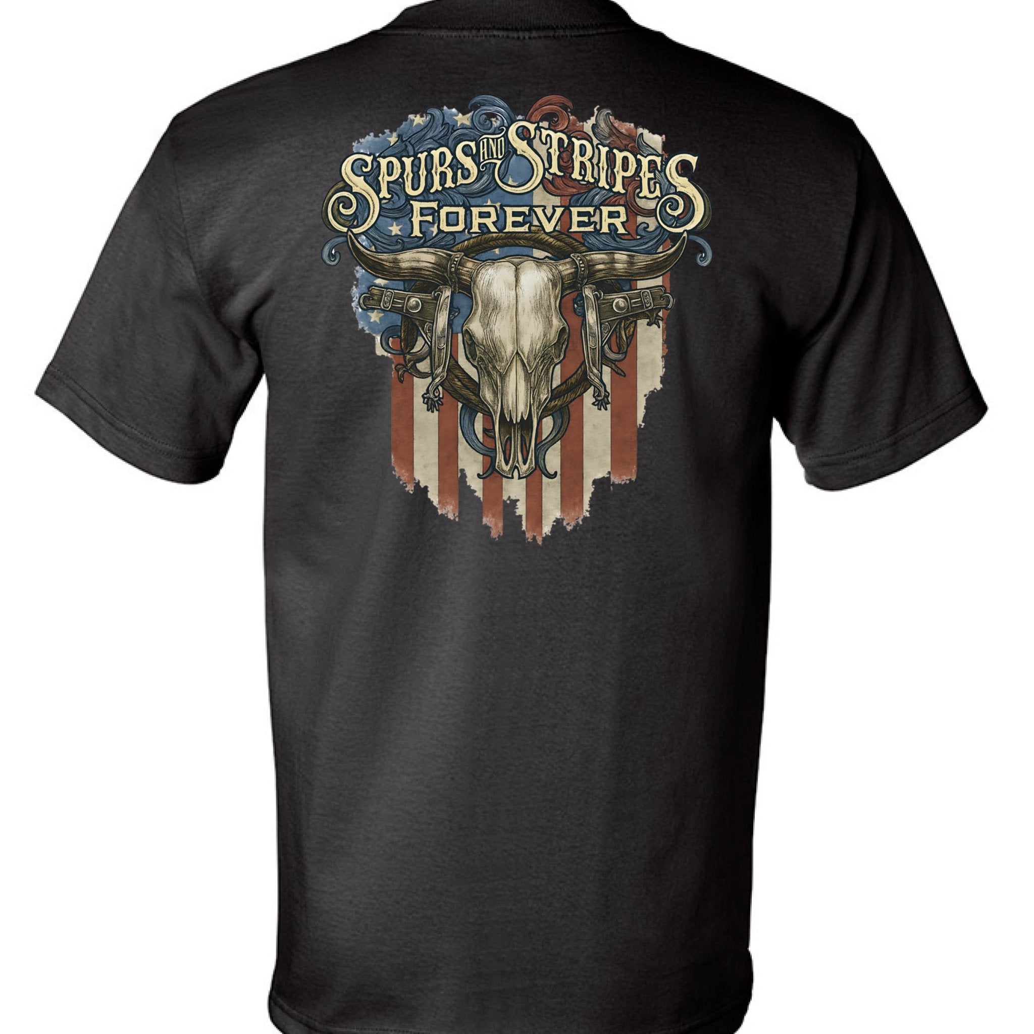 Spurs N Stripes - The Caffeine Cowboy