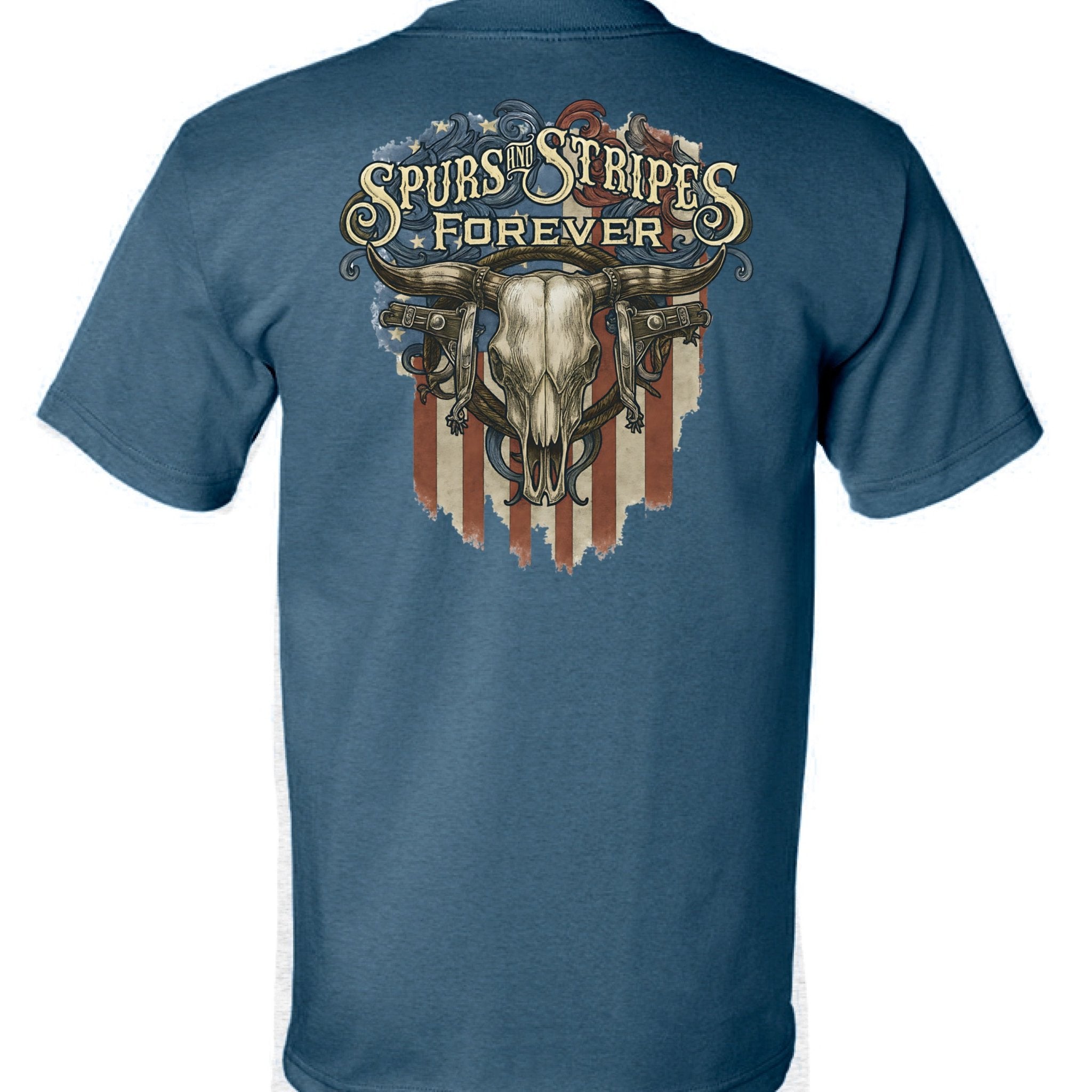 Spurs N Stripes - The Caffeine Cowboy