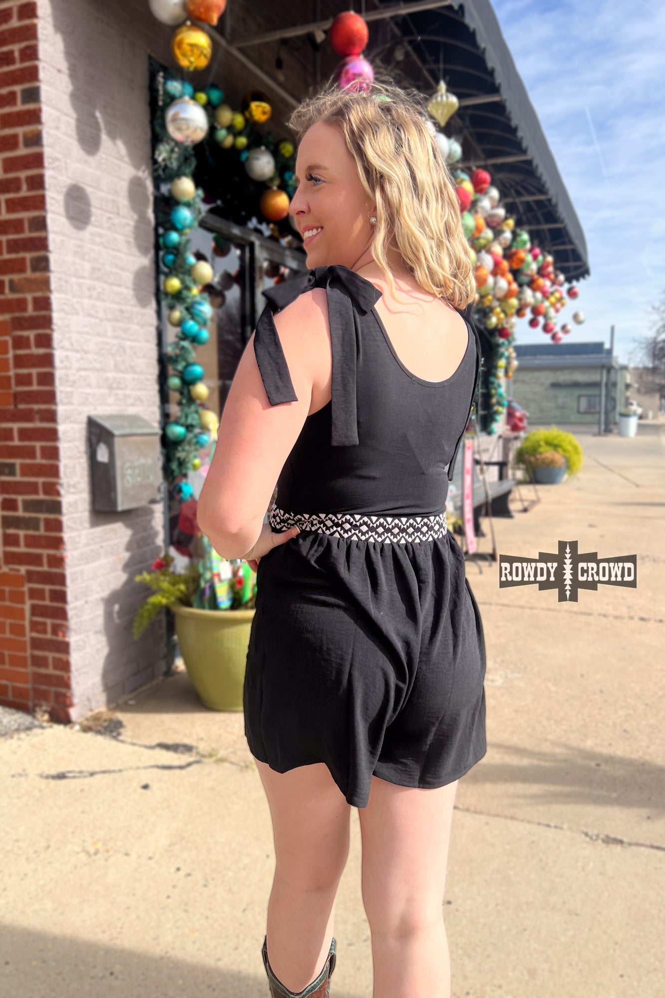 Roundup Romper - The Caffeine Cowboy