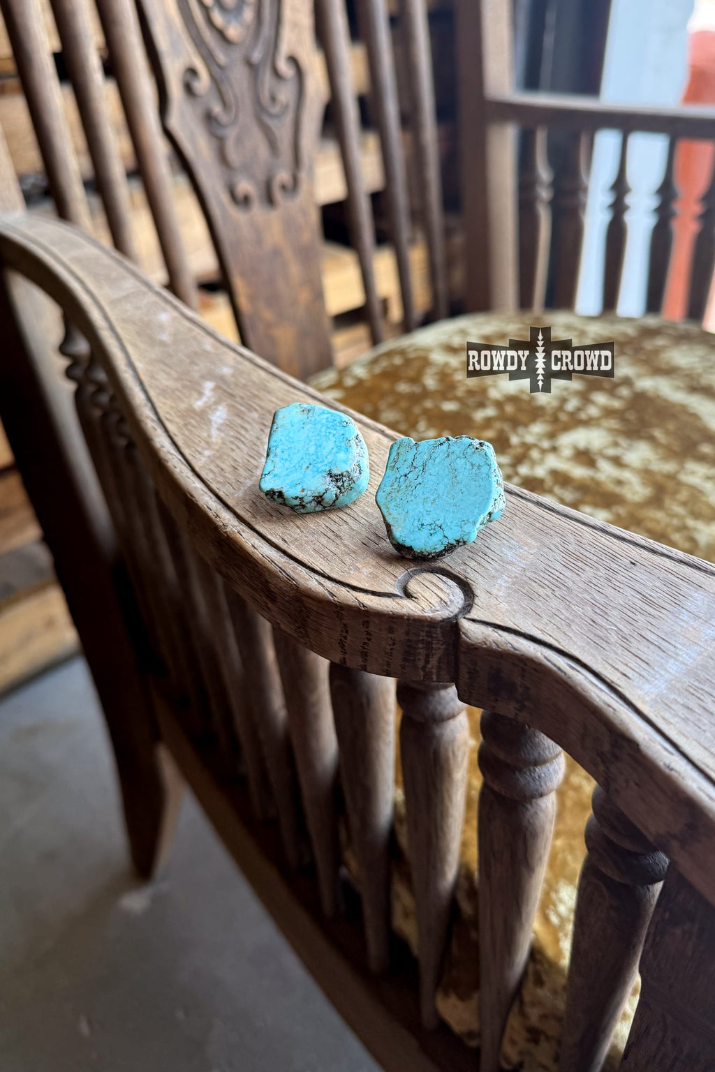 Turquoise Creek Studs - The Caffeine Cowboy