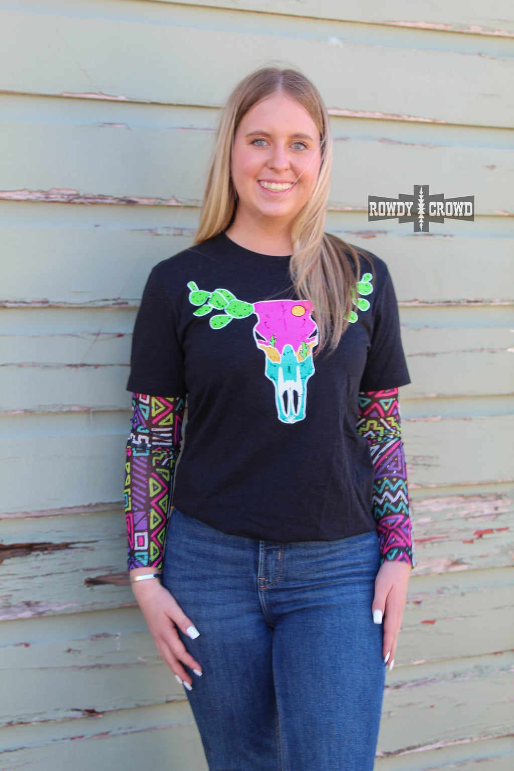 Spaced Out Mesh Top - The Caffeine Cowboy