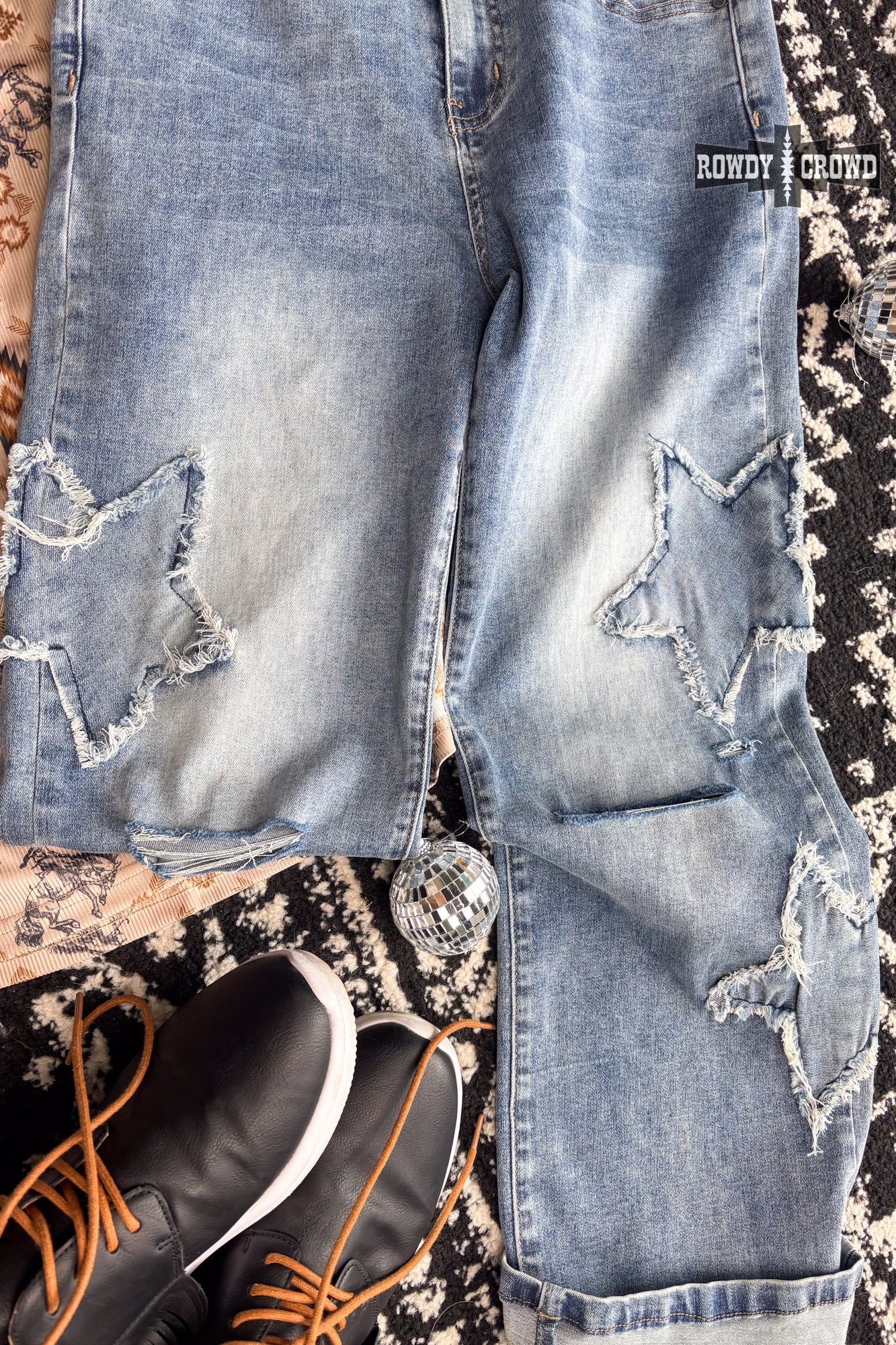 Oh My Stars Denim Jeans - The Caffeine Cowboy