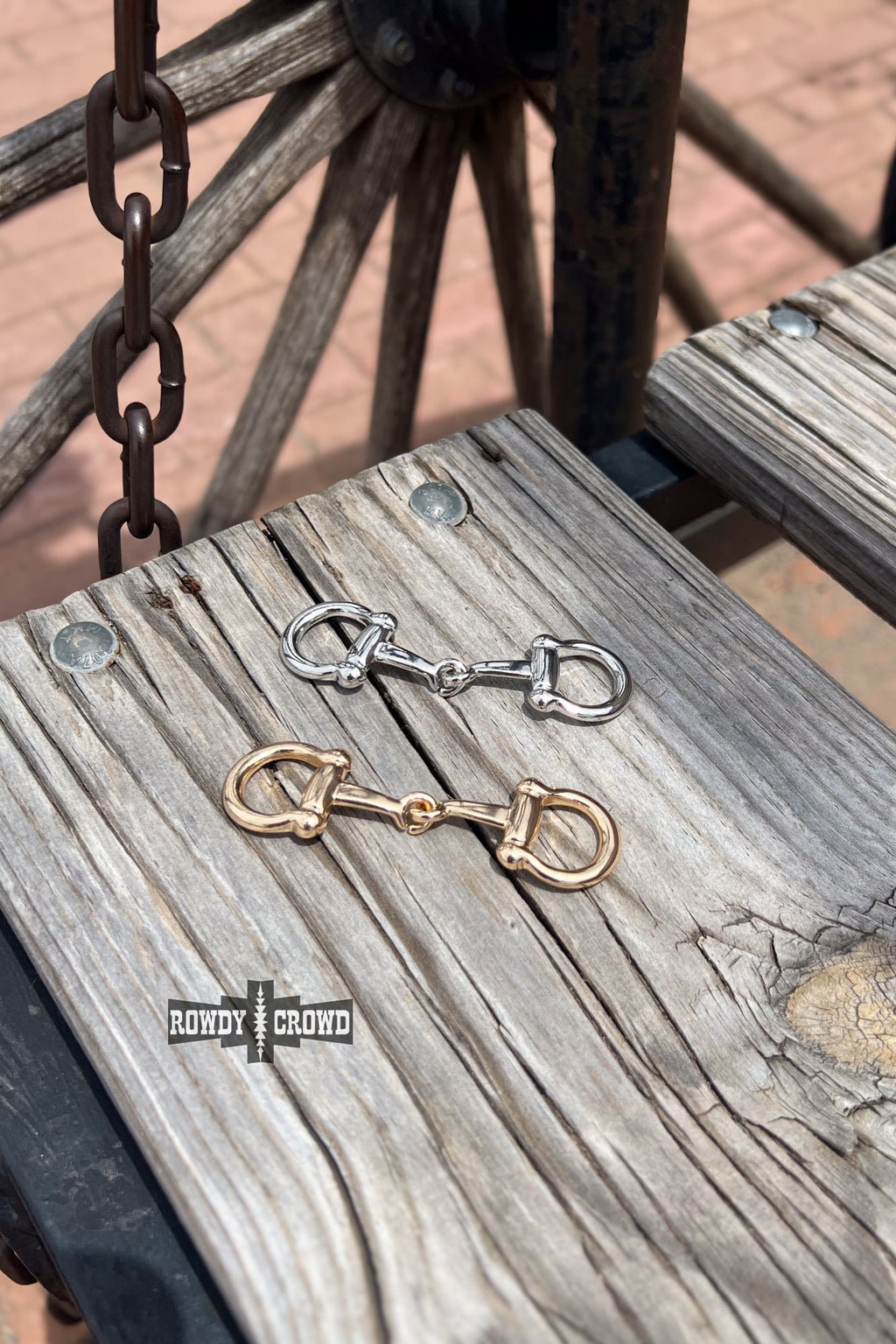Snazzy Snaffle Scarf Slide - The Caffeine Cowboy