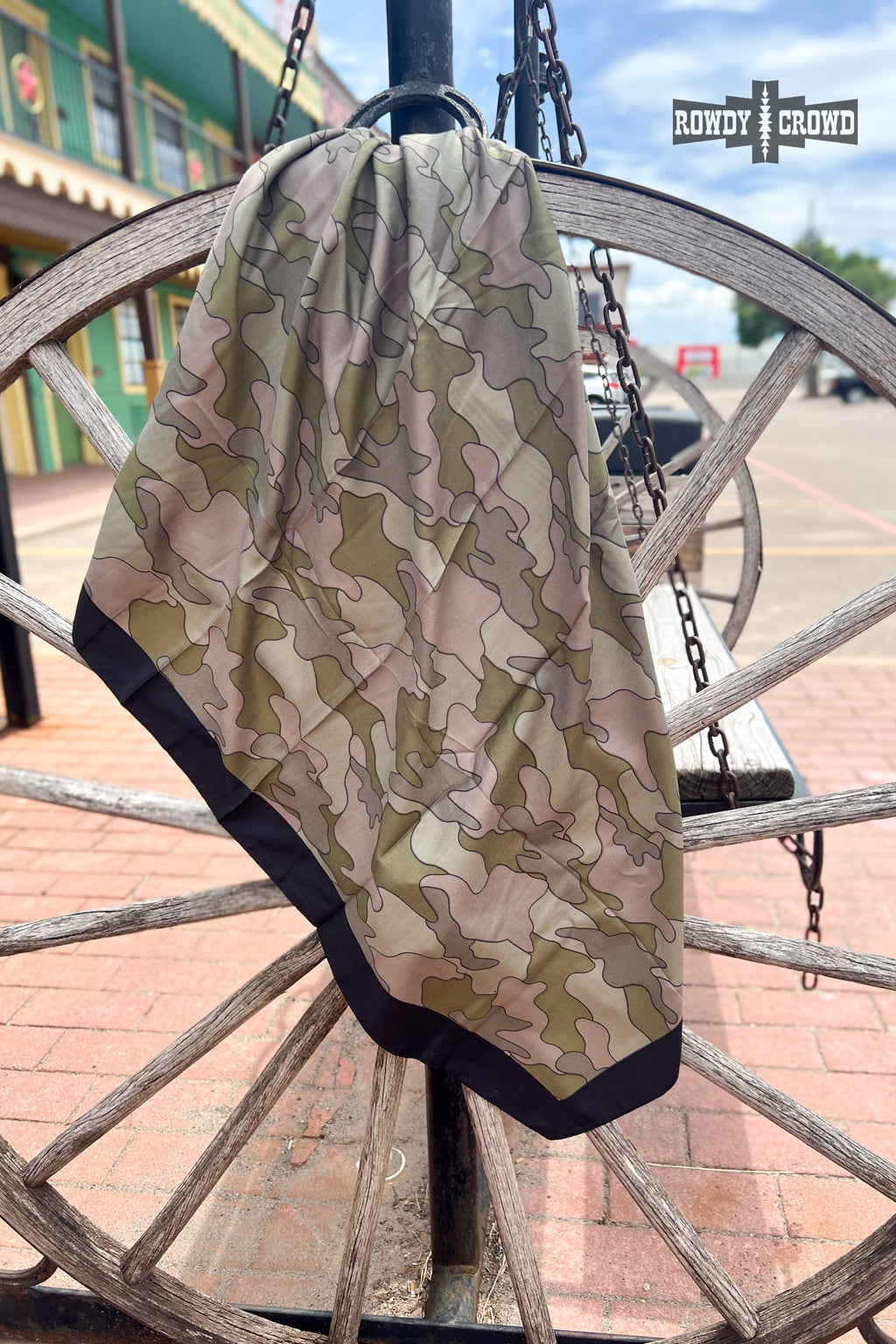 Camo Country Wild Rag - The Caffeine Cowboy