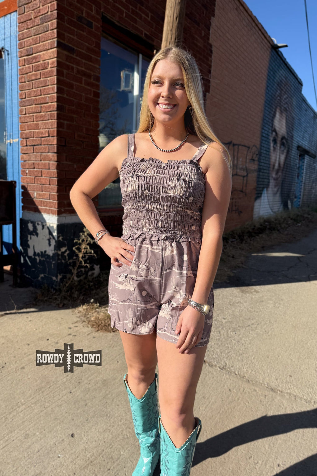 Remuda Romper - The Caffeine Cowboy