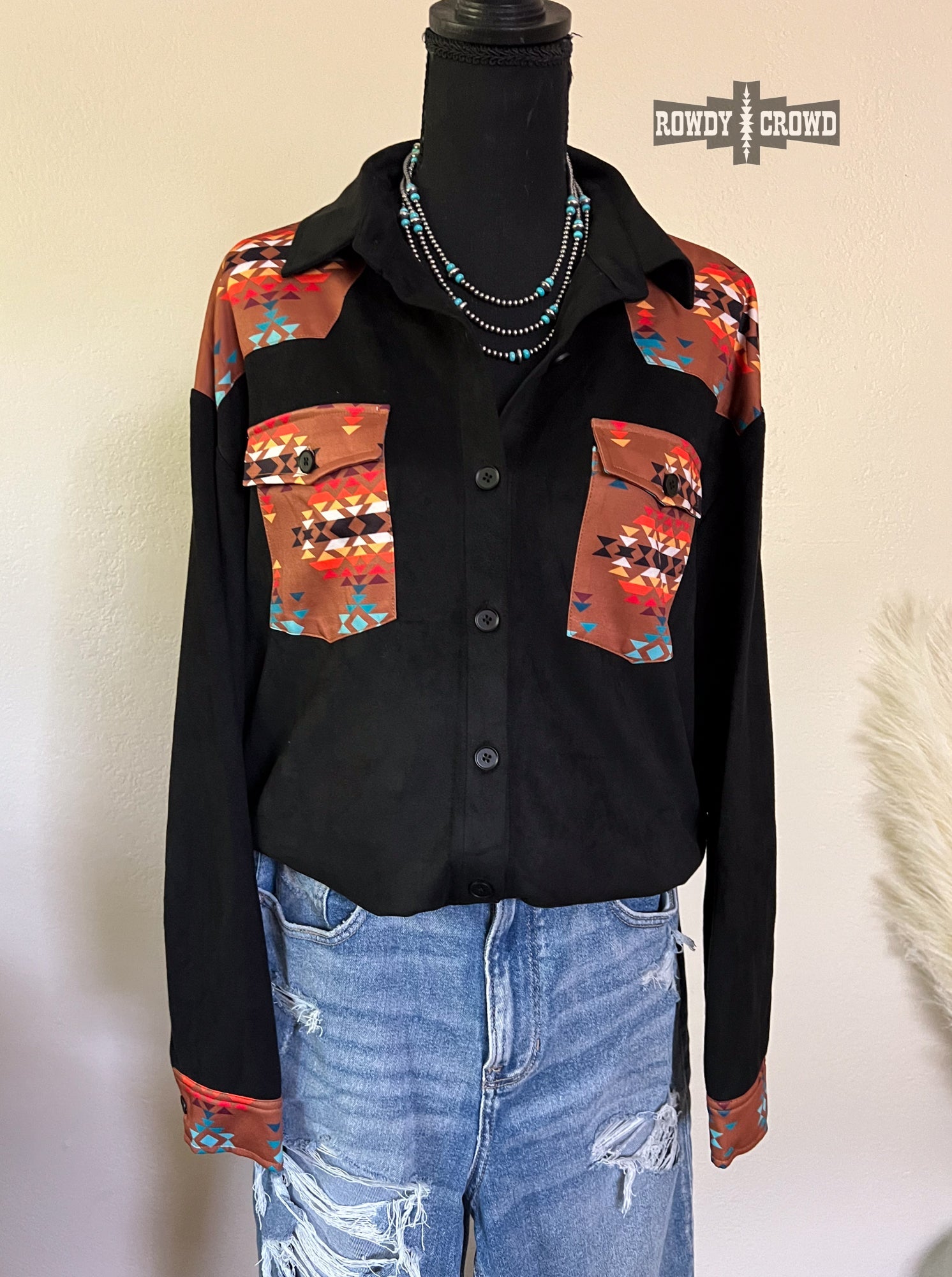 Flatland Fringe Button Up - The Caffeine Cowboy