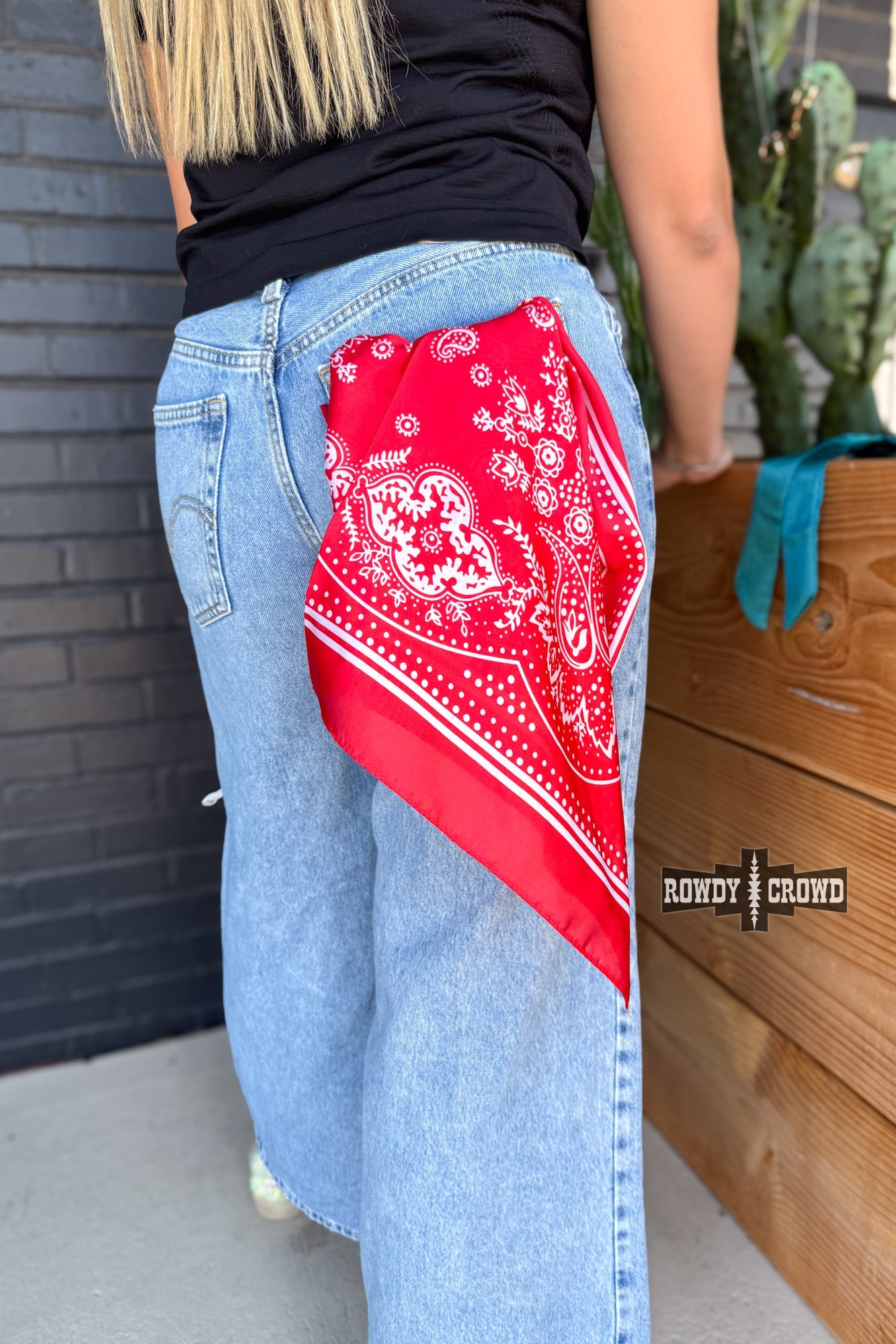 SMALL Buffalo Bandana Wild Rags - The Caffeine Cowboy