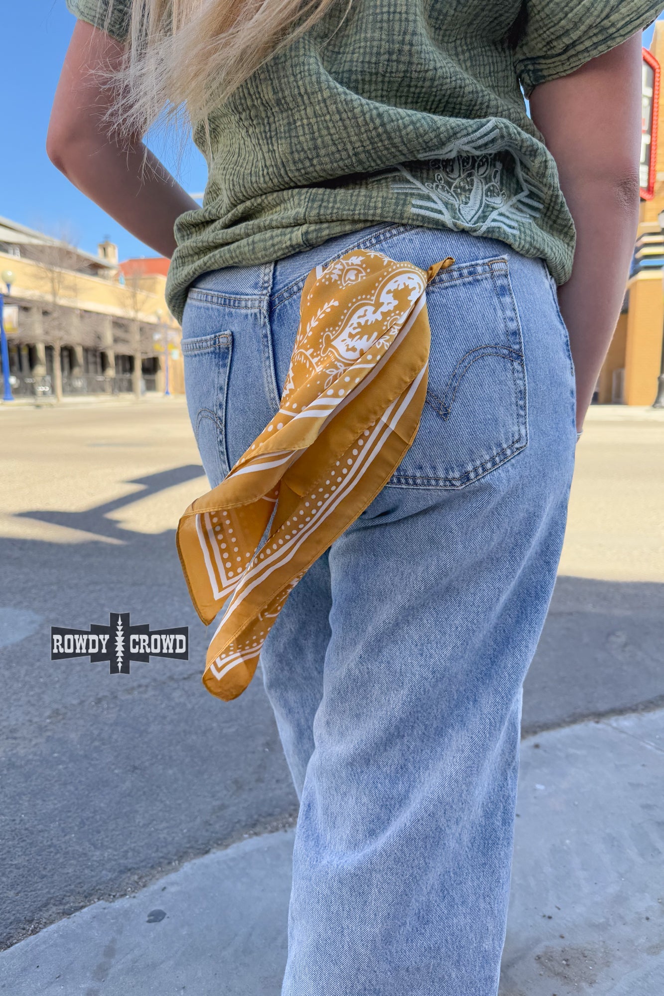 SMALL Buffalo Bandana Wild Rags - The Caffeine Cowboy