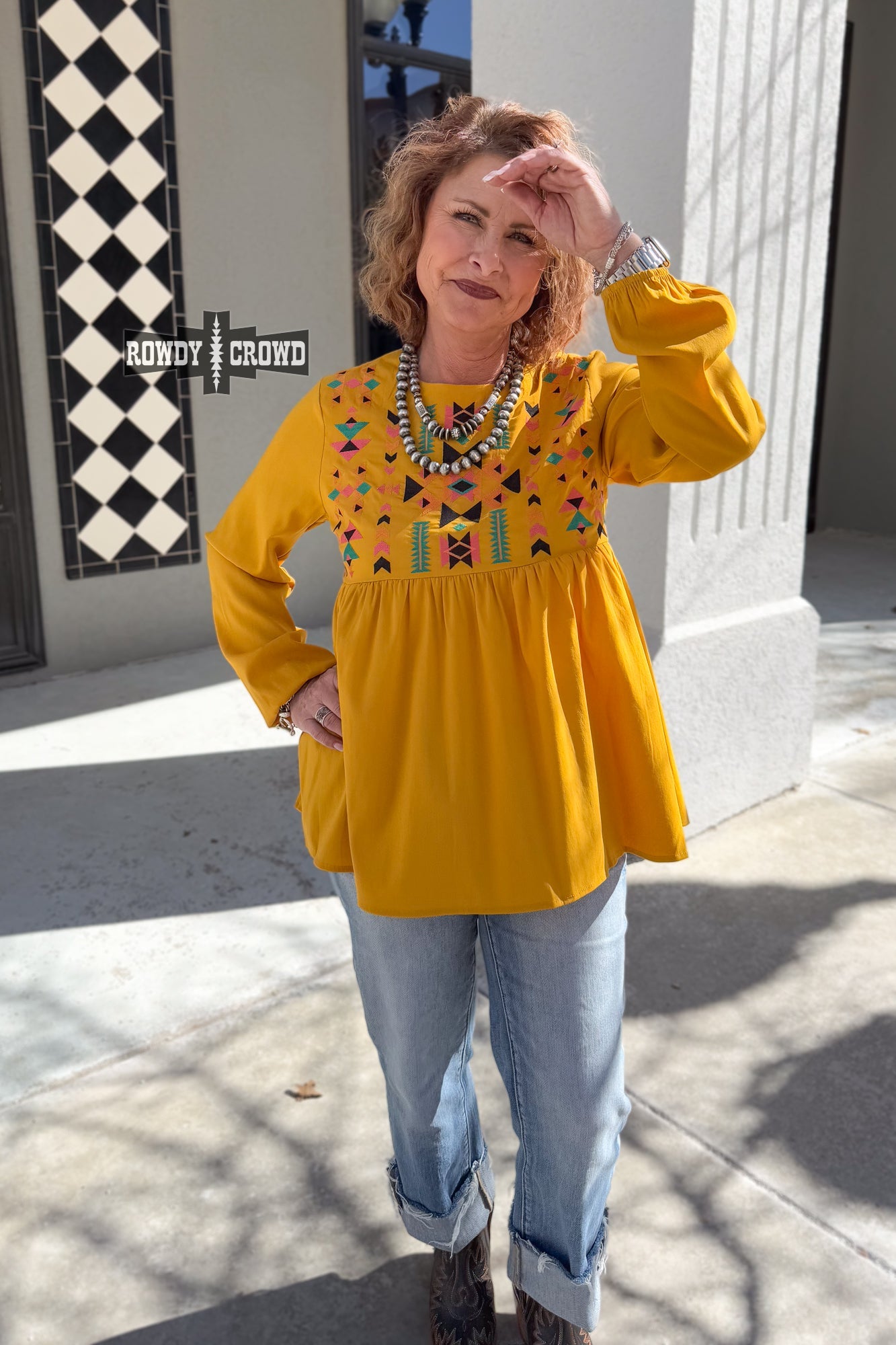 Guadalupe Blouse - The Caffeine Cowboy