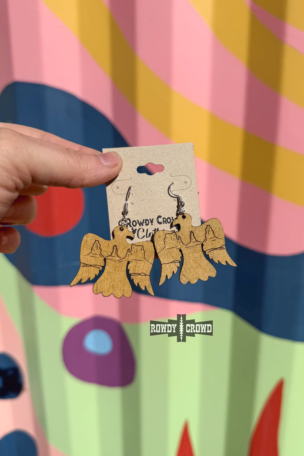 Tempe Thunderbird Earrings - The Caffeine Cowboy