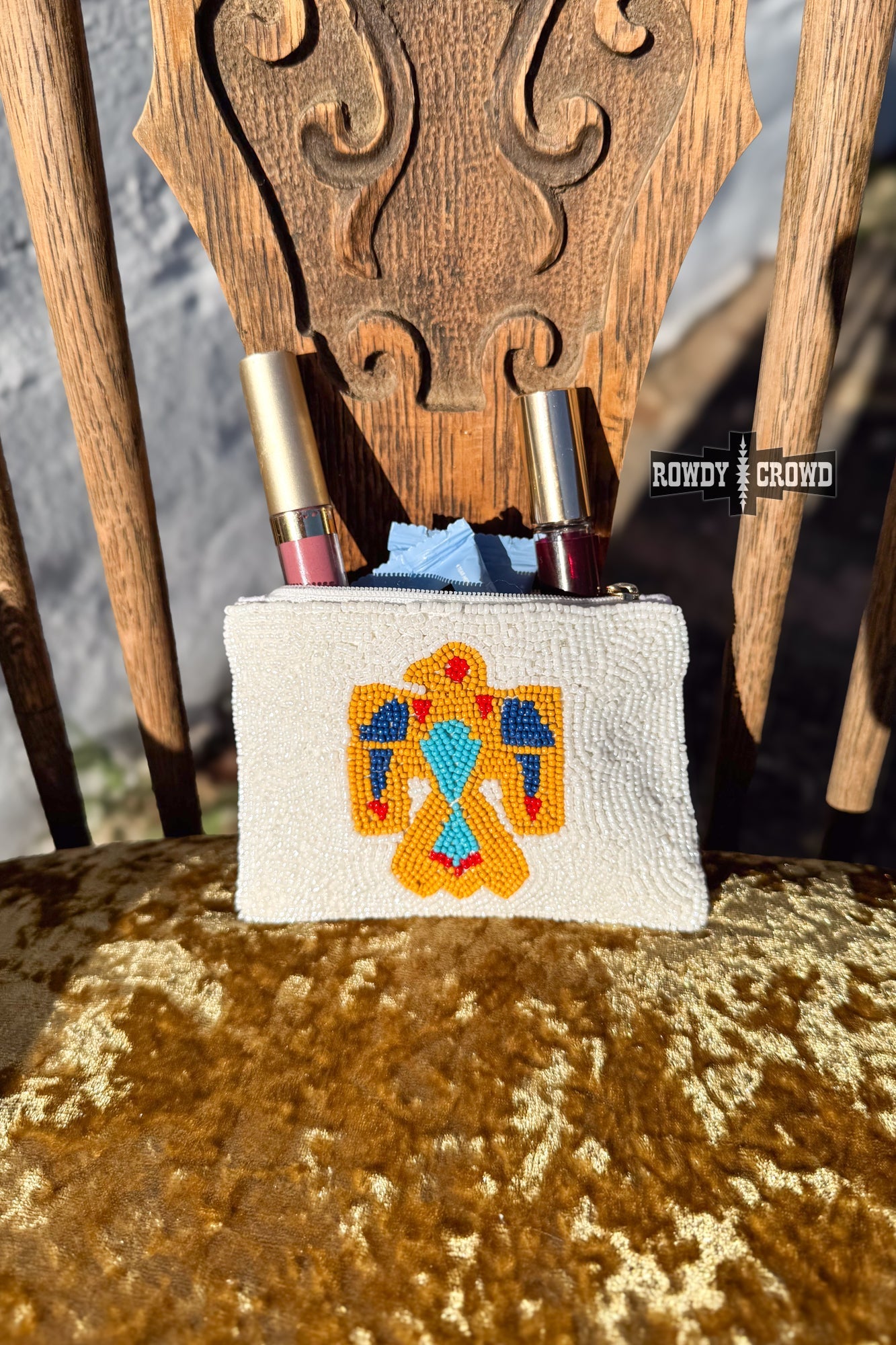 Thunderbird Trail Cosmetic Bag - The Caffeine Cowboy
