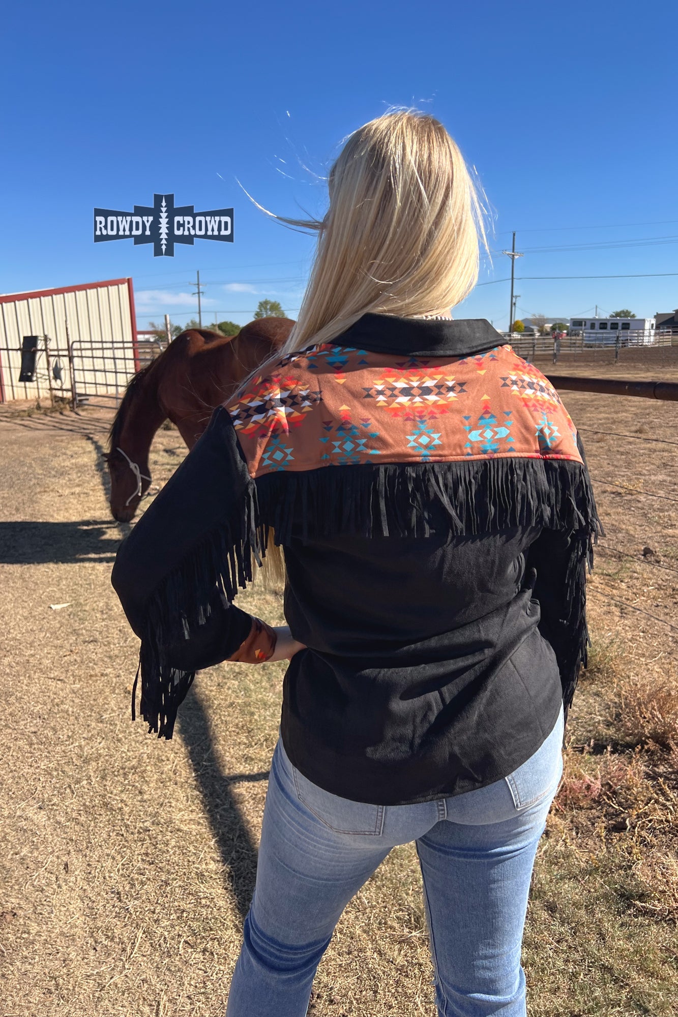 Flatland Fringe Button Up - The Caffeine Cowboy