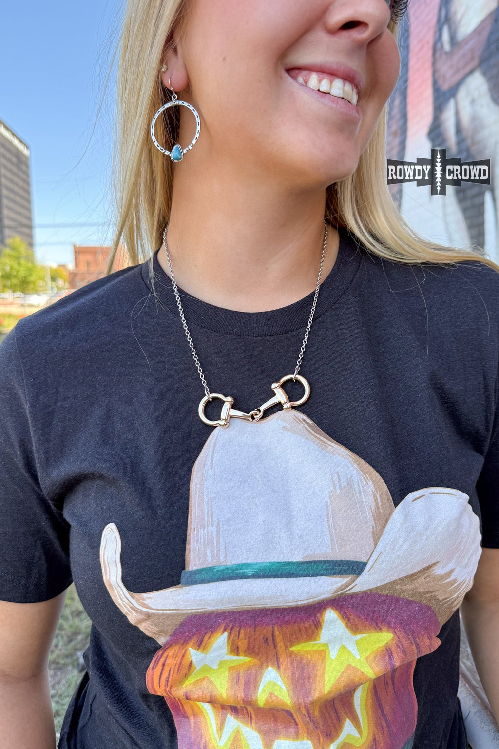 Hey Cowboy Necklace - The Caffeine Cowboy
