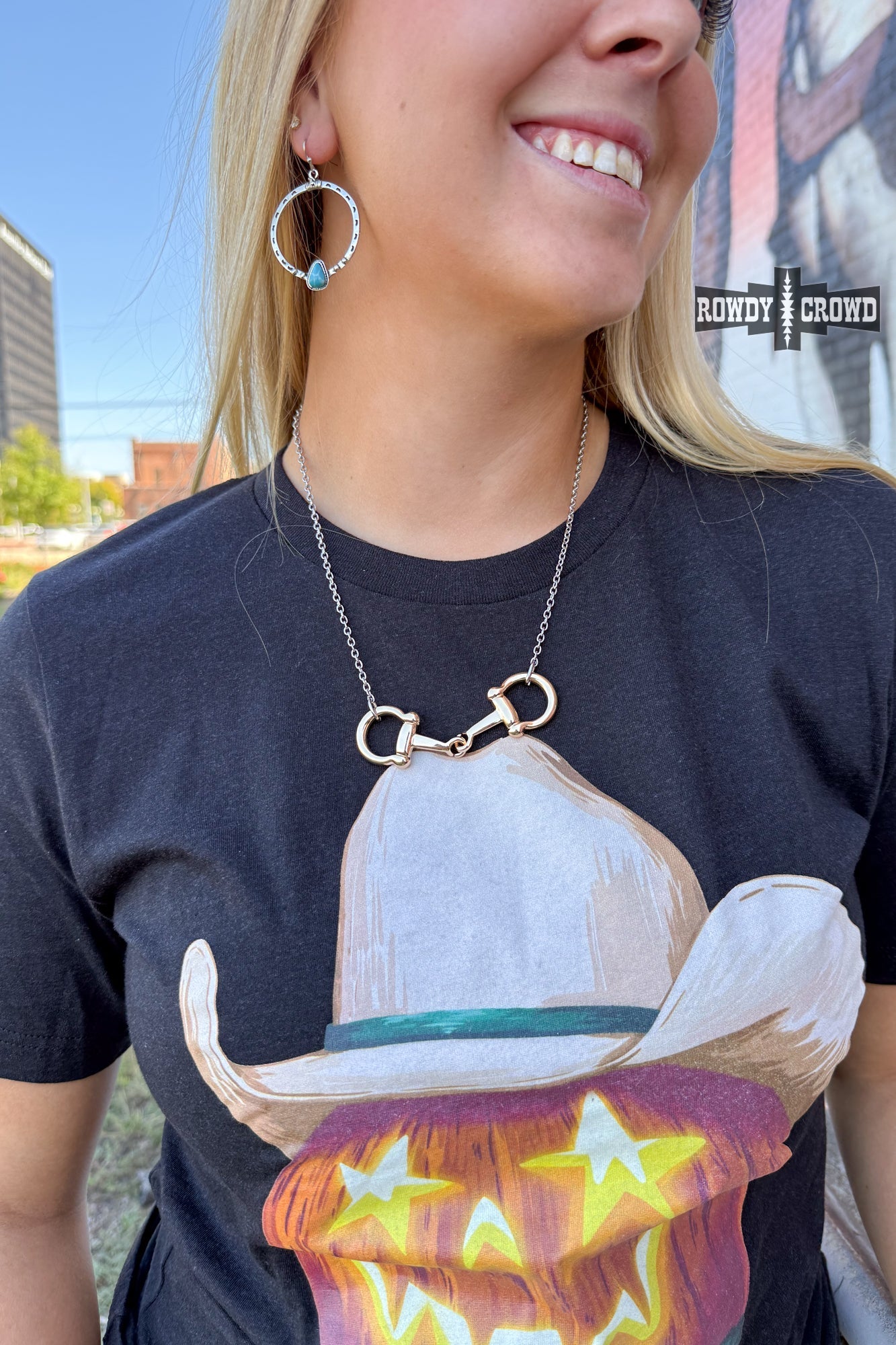 Hey Cowboy Necklace - The Caffeine Cowboy