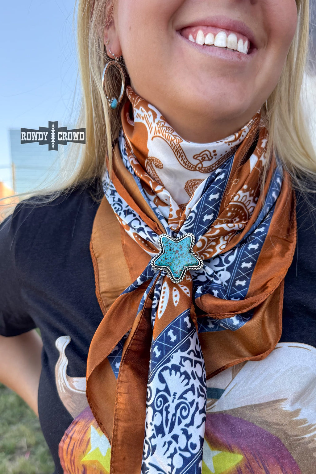Roundup Scarf Slide - The Caffeine Cowboy