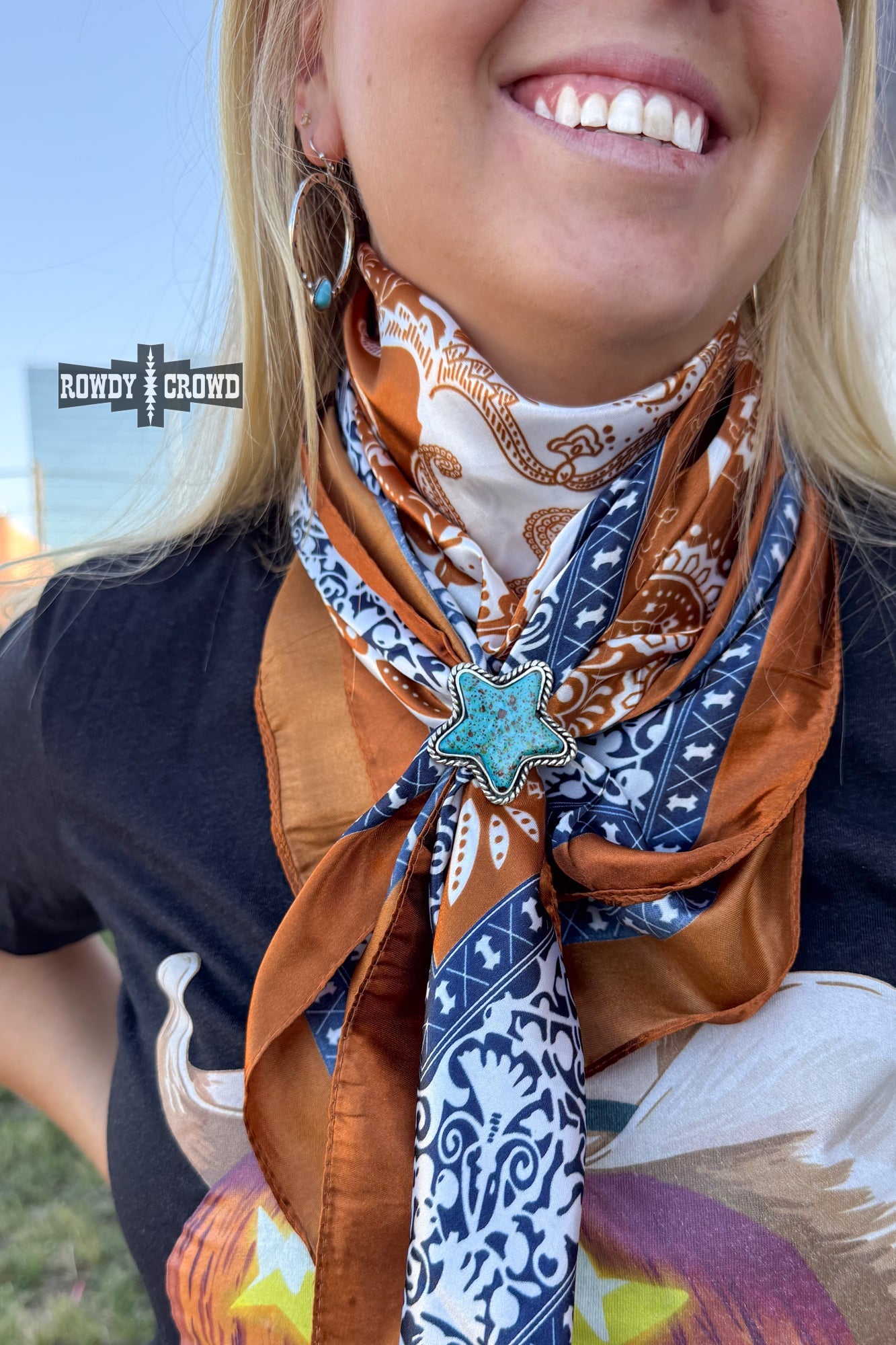 Roundup Scarf Slide - The Caffeine Cowboy