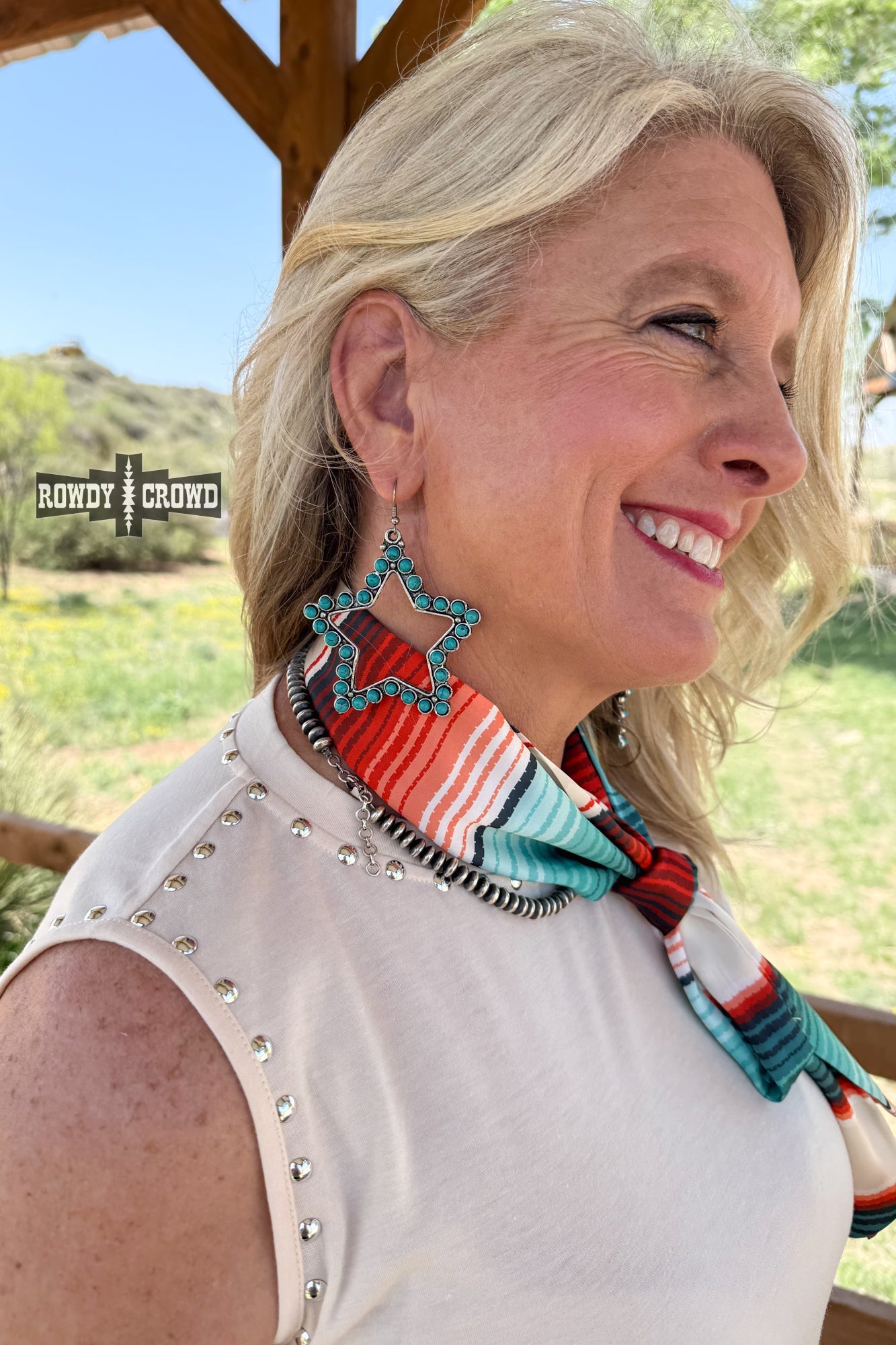 Big Star Earrings - The Caffeine Cowboy