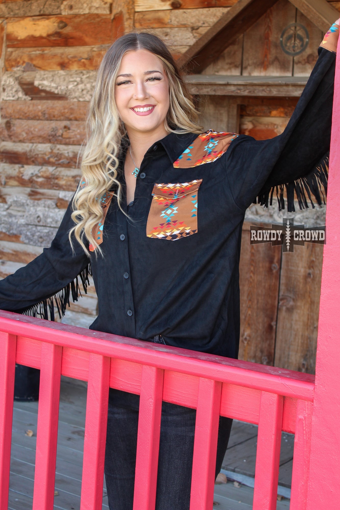 Flatland Fringe Button Up - The Caffeine Cowboy