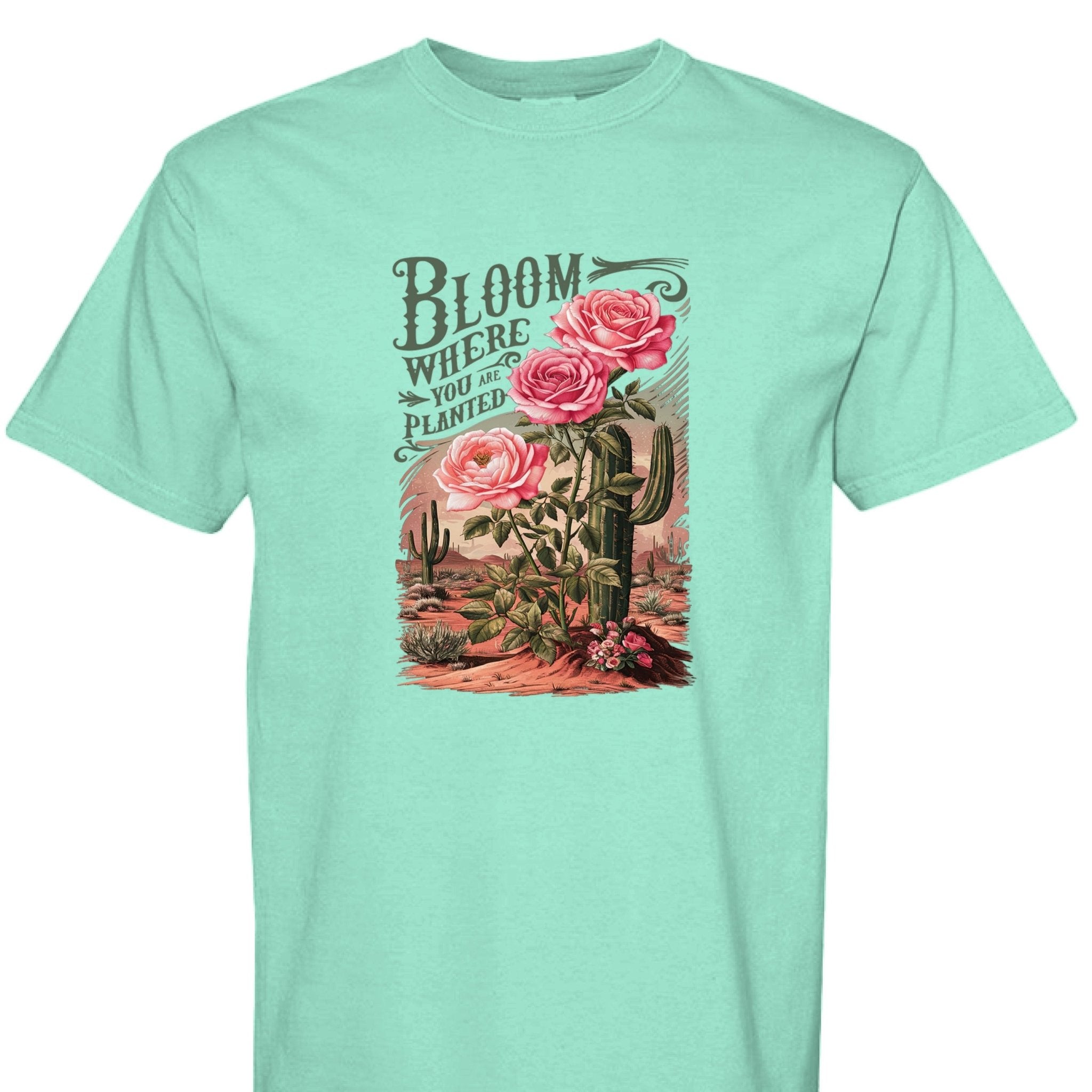Bloom Where You Are Planted - The Caffeine Cowboy