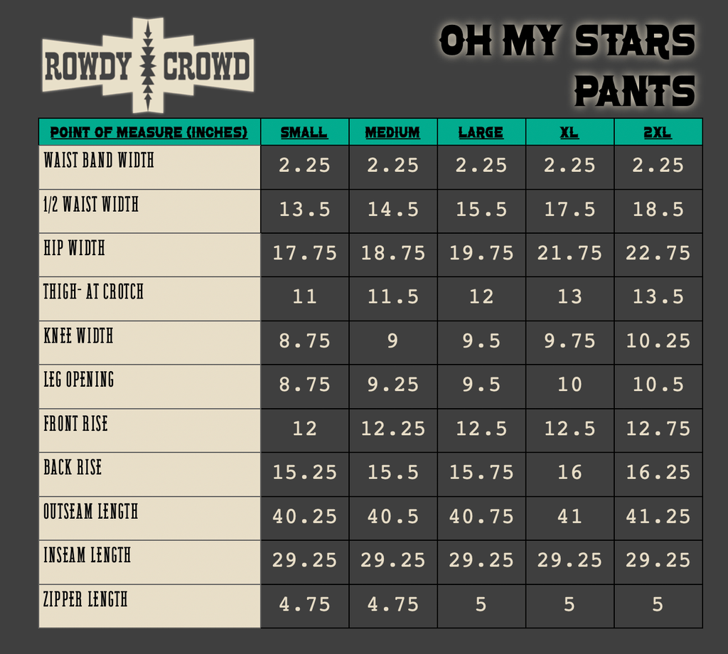 Oh My Stars Denim Jeans - The Caffeine Cowboy