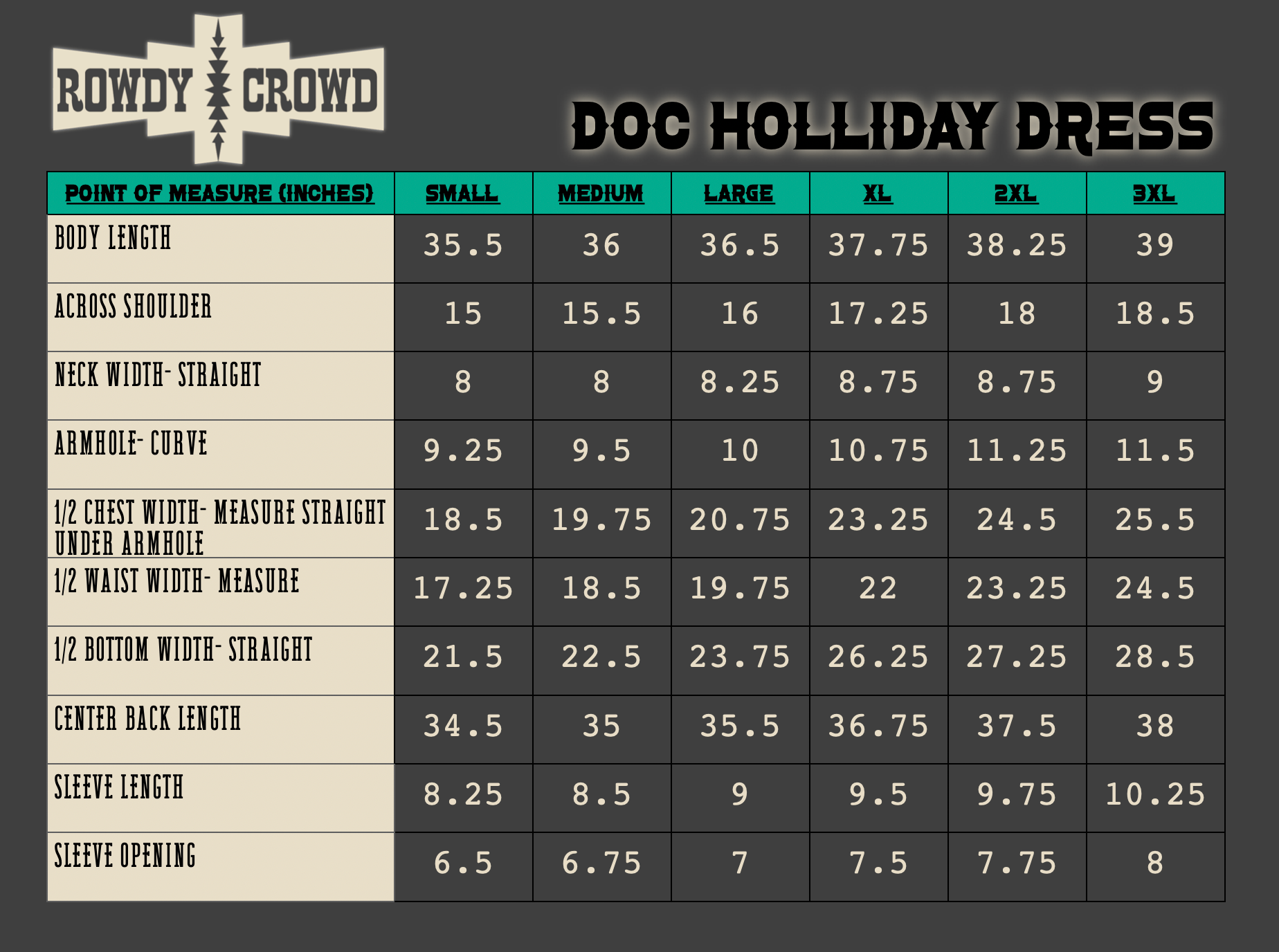 Doc Holliday Dress - The Caffeine Cowboy