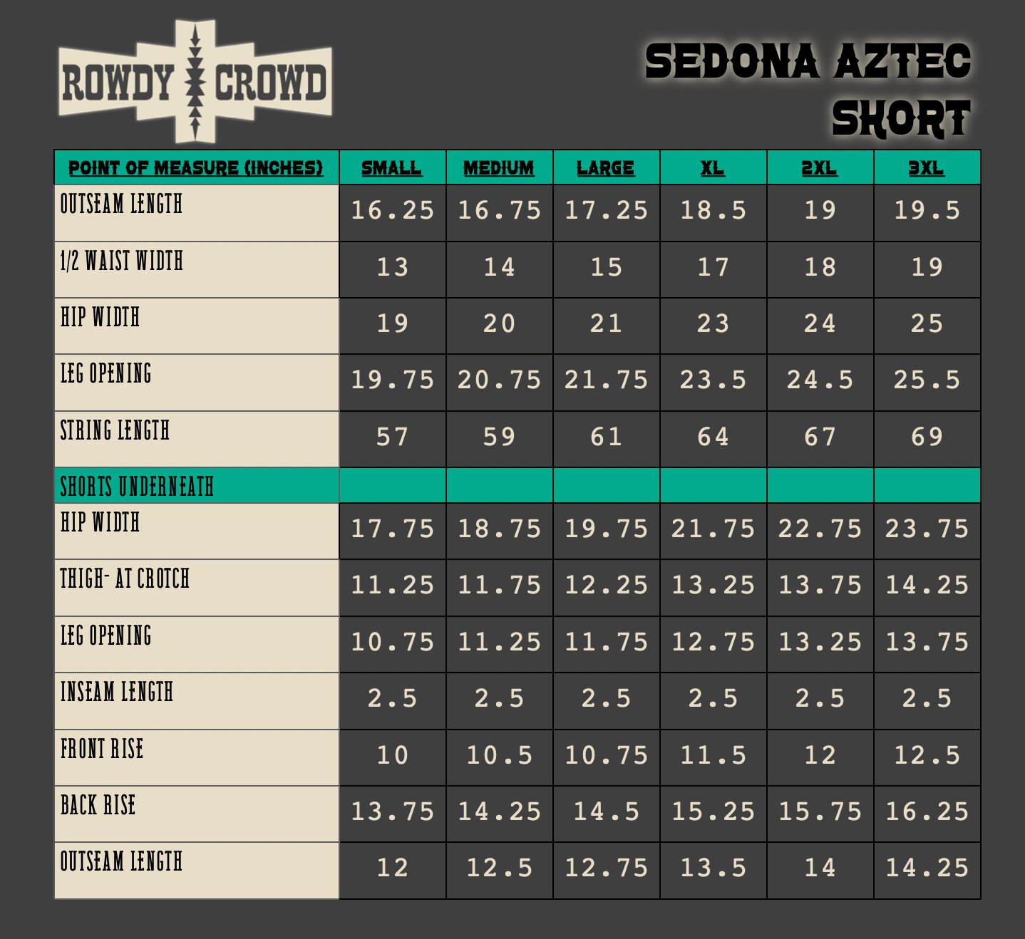 Sedona Aztec Skort - The Caffeine Cowboy